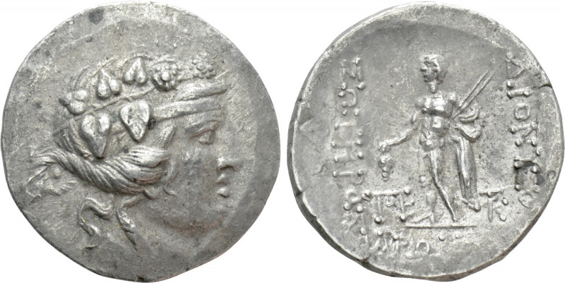 THRACE. Maroneia. Tetradrachm (Late 2nd-mid 1st centuries BC). 

Obv: Head of ...