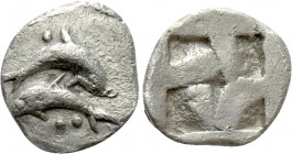 THRACE. Thasos. 1/16 Stater or Obol (Circa 500-480 BC)