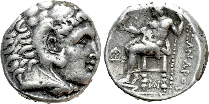 KINGS OF MACEDON. Alexander III 'the Great' (336-323 BC). Tetrarachm. Sardeis. ...