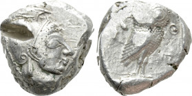 ATTICA. Athens. Tetradrachm (Circa 485-480 BC)