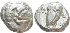 ATTICA. Athens. Tetradrachm (Circa 485-480 BC)