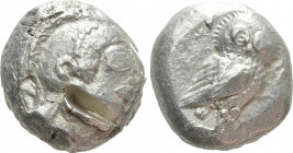 ATTICA. Athens. Tetradrachm (Circa 485-480 BC)