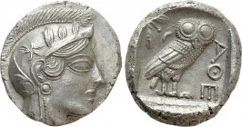 ATTICA. Athens. Tetradrachm (Circa 454-404 BC). Contemporary eastern imitation