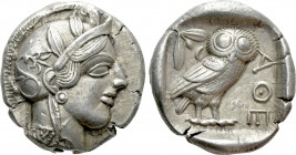 ATTICA. Athens. Tetradrachm (Circa 454-404 BC)