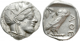 ATTICA. Athens. Tetradrachm (Circa 454-404 BC)