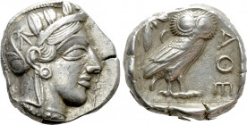 ATTICA. Athens. Tetradrachm (Circa 454-404 BC)