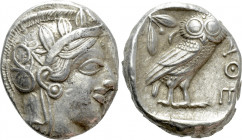ATTICA. Athens. Tetradrachm (Circa 454-404 BC)