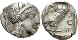 ATTICA. Athens. Tetradrachm (Circa 454-404 BC)