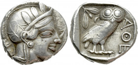 ATTICA. Athens. Tetradrachm (Circa 454-404 BC)