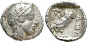 ATTICA. Athens. Tetradrachm (Circa 454-404 BC)