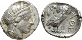 ATTICA. Athens. Tetradrachm (Circa 454-404 BC)