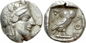 ATTICA. Athens. Tetradrachm (Circa 454-404 BC)