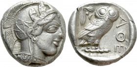 ATTICA. Athens. Tetradrachm (Circa 454-404 BC)