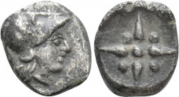 ASIA MINOR. Uncertain. Hemiobol (5th century BC)