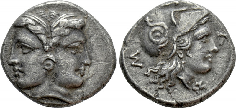 MYSIA. Lampsakos. Tetrobol (Circa 390-330 BC). 

Obv: Female janiform head.
R...