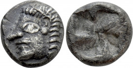 IONIA. Kolophon. Diobol (Circa 530/25-500 BC)