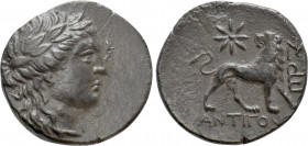 IONIA. Miletos. Drachm (Circa 225-190 BC). Antigonos, magistrate