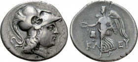 PAMPHYLIA. Side. Tetradrachm (Circa 183-175 BC). Kleuchares, magistrate
