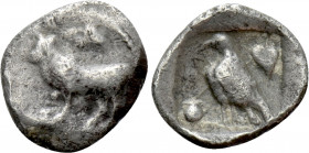 CYPRUS. Paphos. Stasandros (Mid-late 5th century BC). 1/24 Siglos or Obol