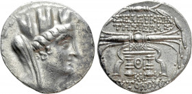 SELEUKIS & PIERIA. Seleukeia Pieria. Tetradrachm (105/4-83/2 BC). CY 19 (91/0 BC)