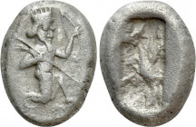 ACHAEMENID EMPIRE. Time of Darios I to Xerxes II (485-420 BC). Siglos. Sardes