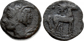 CARTHAGE. Ae Unit (Circa 400-350 BC). Carthage