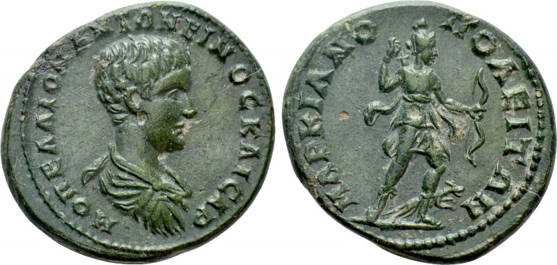 MOESIA INFERIOR. Marcianopolis. Diadumenian (Caesar, 217-218). Ae. 

Obv: M OΠ...