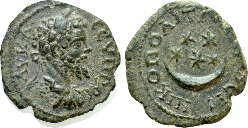 MOESIA INFERIOR. Nicopolis ad Istrum. Septimius Severus (193-211). Ae. 

Obv: ...