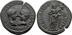 THRACE. Mesambria. Gordian III with Tranquillina (238-244). Ae