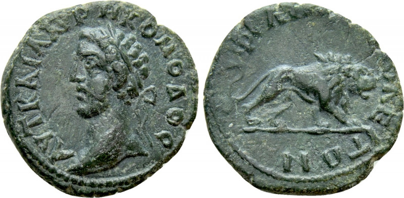THRACE. Philippopolis. Commodus (177-192). Ae. 

Obv: AV T KAI Λ AVPH ΚΟΜΟΔΟС....
