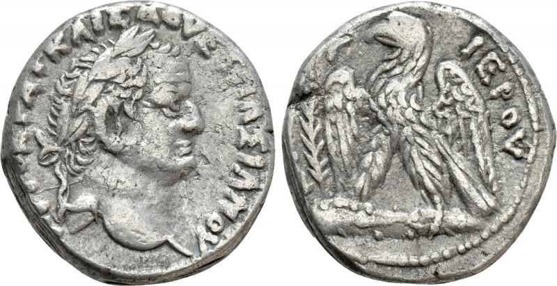 SELEUCIS & PIERIA. Antioch. Vespasian (69-79). Tetradrachm. 

Obv: AYTOKPAT KA...