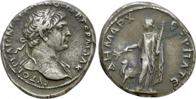 ARABIA. Bostra. Trajan (98-117). Tridrachm or Tetradrachm