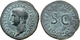 DRUSUS (Died 23). As. Rome. Struck under Tiberius