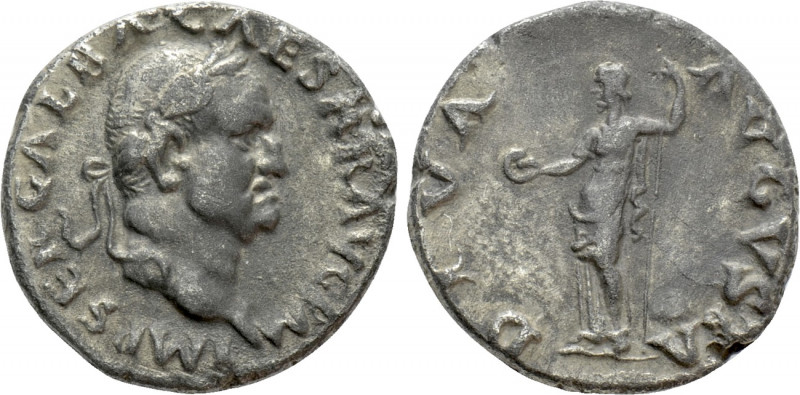 GALBA (68-69). Denarius. Rome. 

Obv: IMP SER GALBA CAESAR AVG P M. 
Laureate...