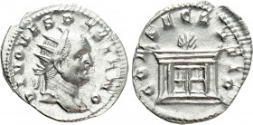 DIVUS VESPASIAN (Died 79). Antoninianus. Struck under Trajanus Decius
