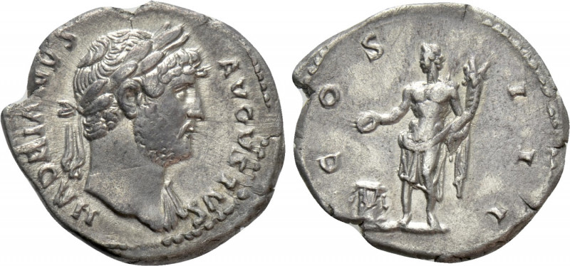 HADRIAN (117-138). Denarius. Rome. 

Obv: HADRIANVS AVGVSTVS. 
Laureate bust ...