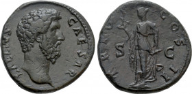 AELIUS (Caesar, 136-138). Sestertius. Rome