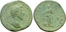 MARCUS AURELIUS (161-180). Sestertius. Rome