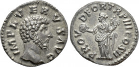LUCIUS VERUS (161-169). Denarius. Rome