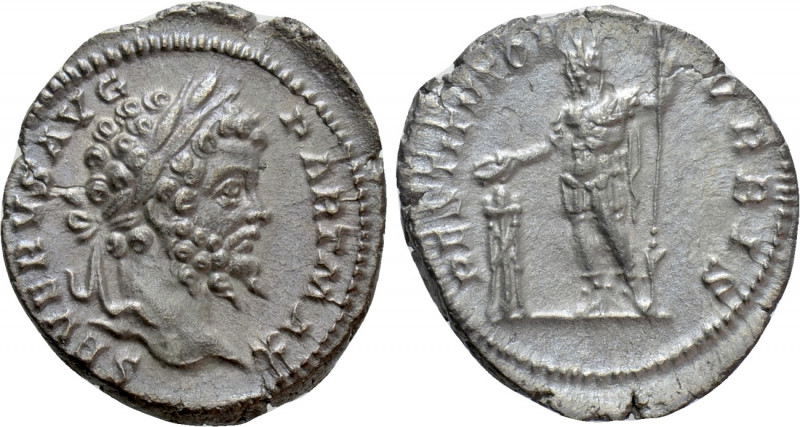 SEPTIMIUS SEVERUS (193-211). Denarius. Rome. 

Obv: SEVERVS AVG PART MAX. 
La...