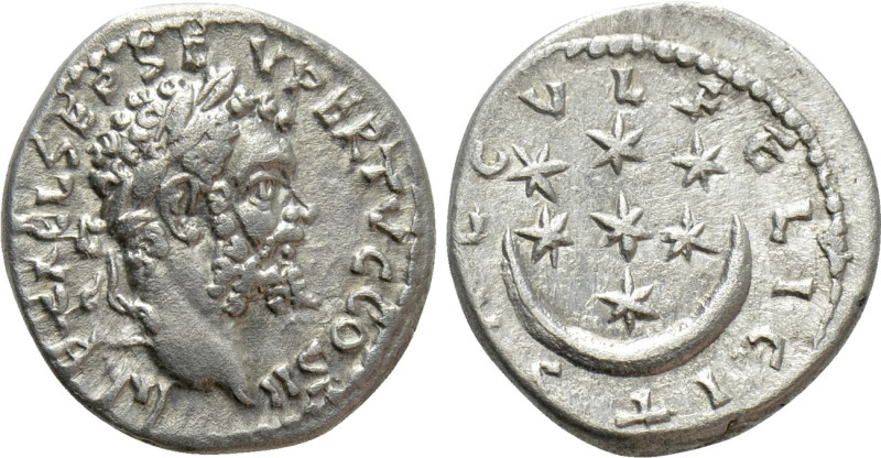 SEPTIMIUS SEVERUS (193-211). Denarius. Emesa. 

Obv: IMP CAE L SEP SEV PERT AV...