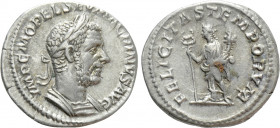 MACRINUS (217-218). Denarius. Rome