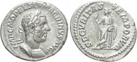 MACRINUS (217-218). Denarius. Rome