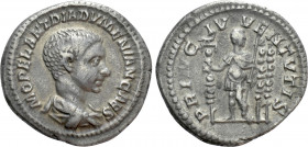 DIADUMENIAN (Caesar, 217-218). Denarius. Rome