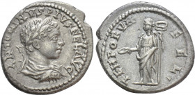 ELAGABALUS (218-222). Denarius. Antioch