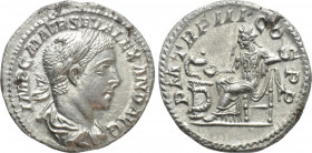 SEVERUS ALEXANDER (222-235). Denarius. Rome