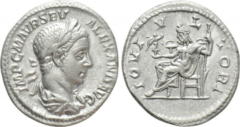 SEVERUS ALEXANDER (222-235). Denarius. Rome. 

Obv: IMP C M AVR SEV ALEXAND AV...