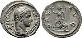 SEVERUS ALEXANDER (222-235). Denarius. Rome