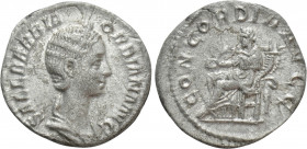 ORBIANA (Augusta, 225-227). Denarius. Rome