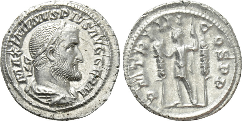 MAXIMINUS THRAX (235-238). Denarius. Rome. 

Obv: MAXIMINVS PIVS AVG GERM. 
L...